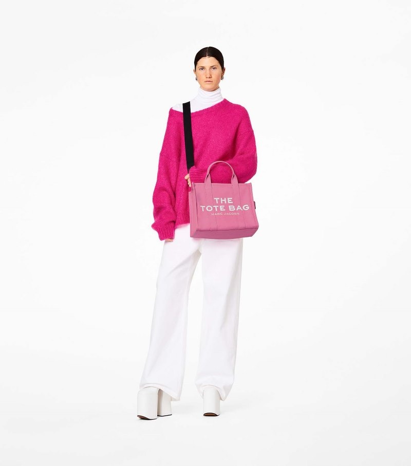 Bolsas Tote Marc Jacobs The Medium Tote Bag Feminino Rosa | FG5-4762