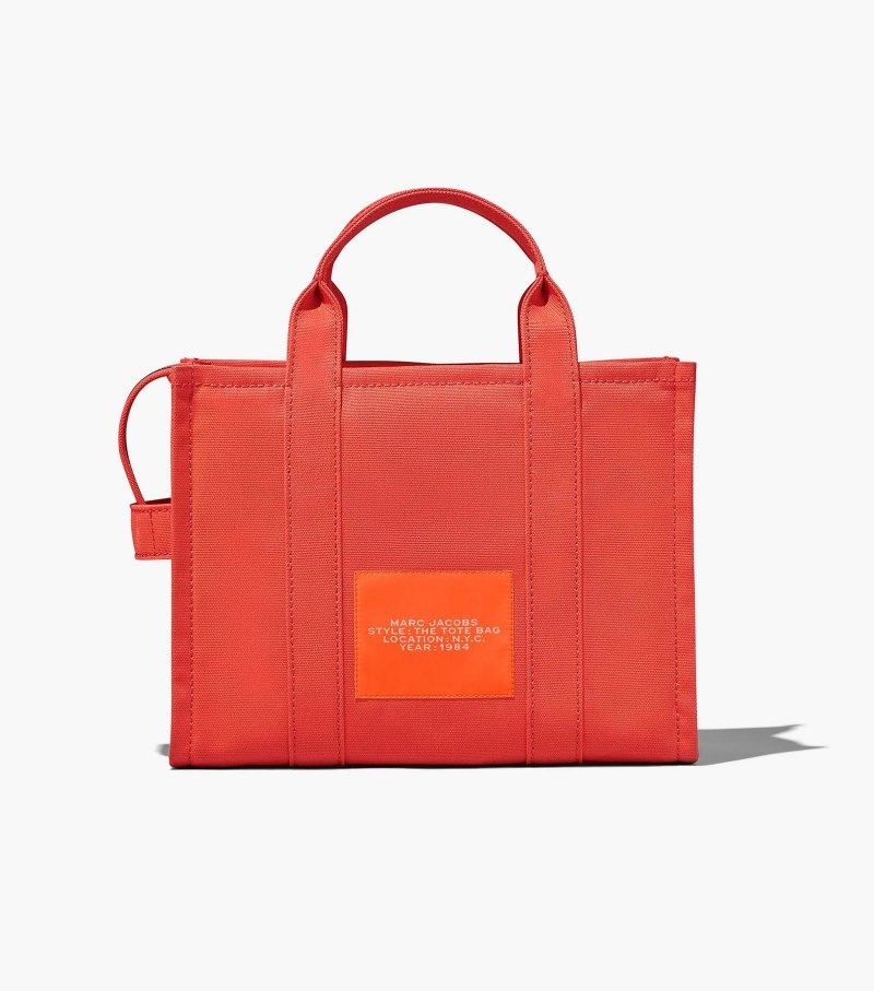 Bolsas Tote Marc Jacobs The Medium Tote Bag Feminino Laranja | HV6-2625