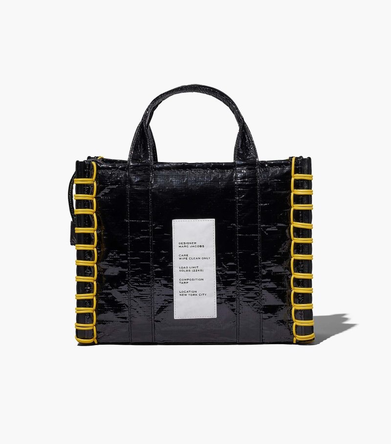 Bolsas Tote Marc Jacobs The Tarp Medium Tote Feminino Pretas | FW0-8917