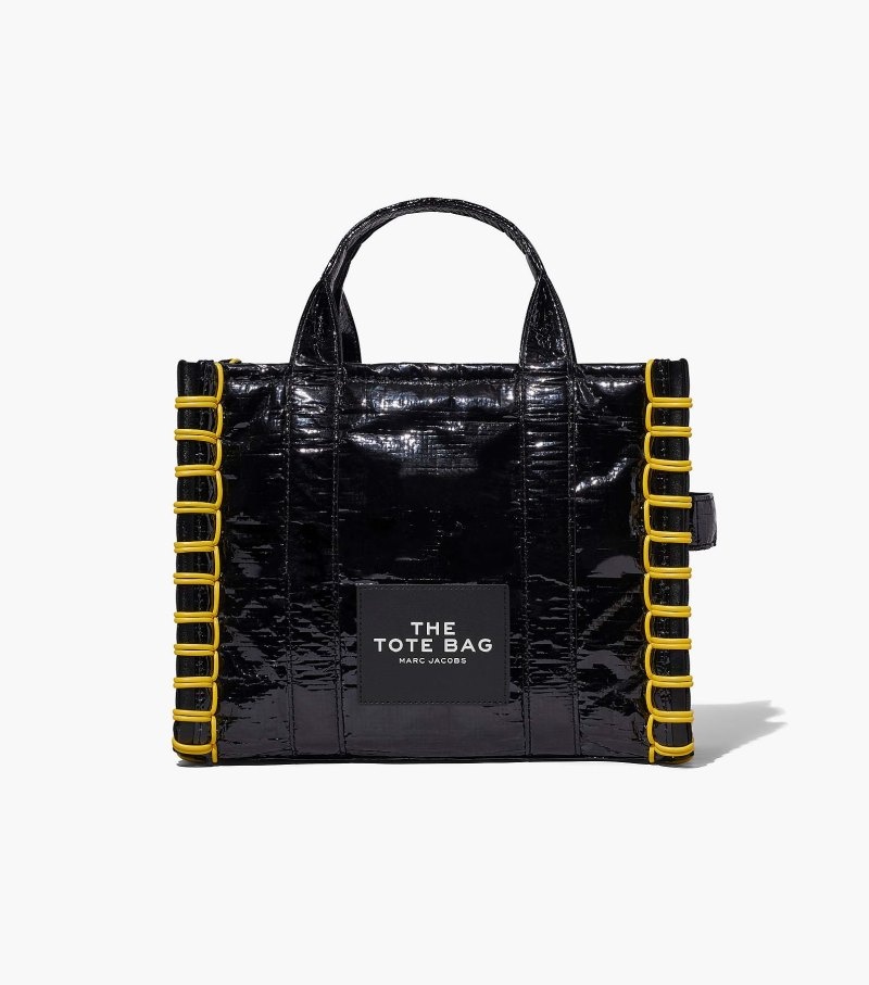 Bolsas Tote Marc Jacobs The Tarp Medium Tote Feminino Pretas | FW0-8917