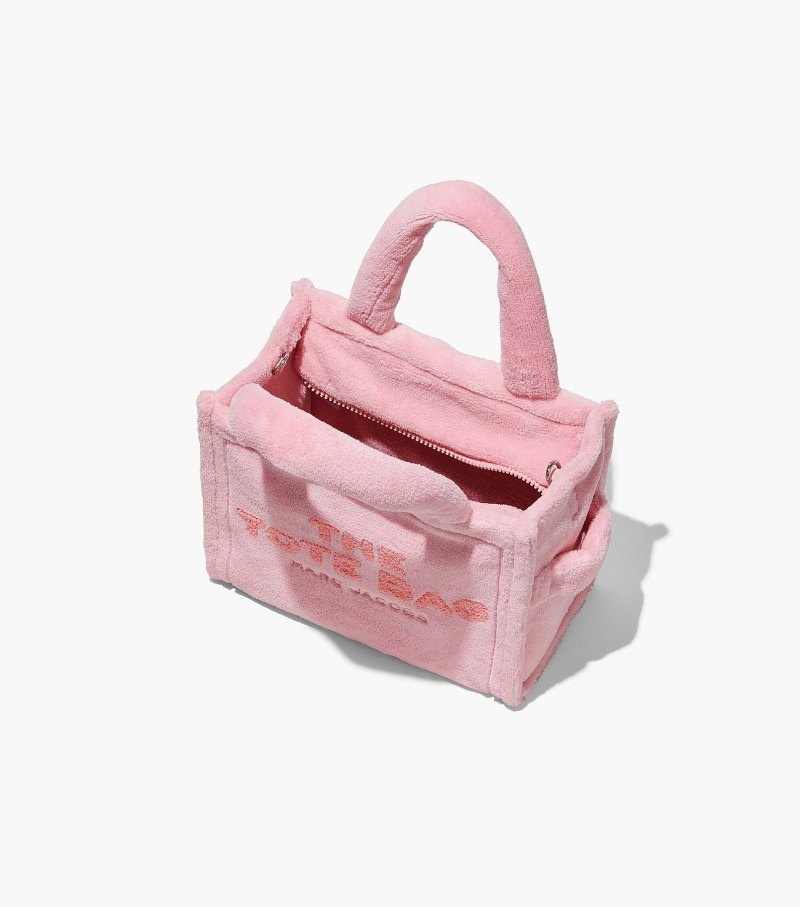 Bolsas Tote Marc Jacobs The Terry Mini Tote Bag Feminino Luz Rosa | NR7-4136