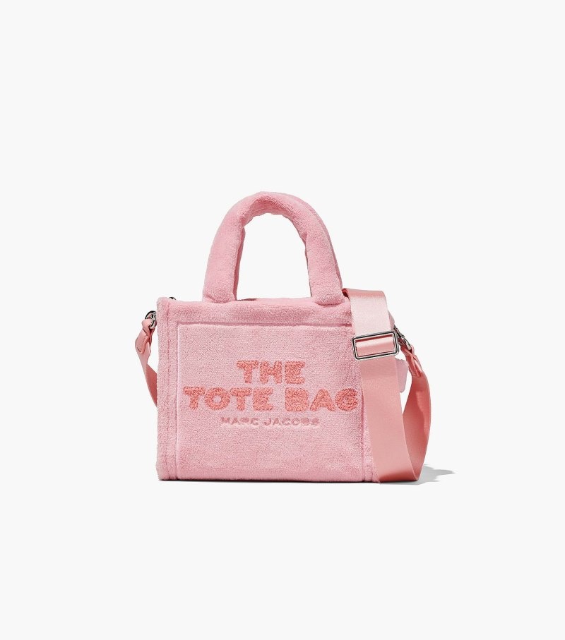 Bolsas Tote Marc Jacobs The Terry Mini Tote Bag Feminino Luz Rosa | NR7-4136