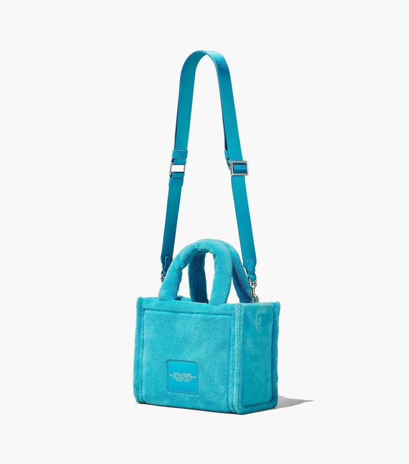 Bolsas Tote Marc Jacobs The Terry Mini Tote Bag Feminino Turquesa | WC4-1076