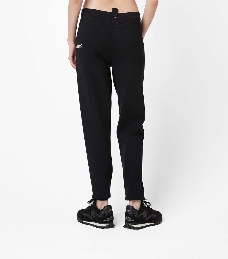 Calça De Moletom Marc Jacobs The Knit Sweatpant Feminino Pretas | OY5-6030