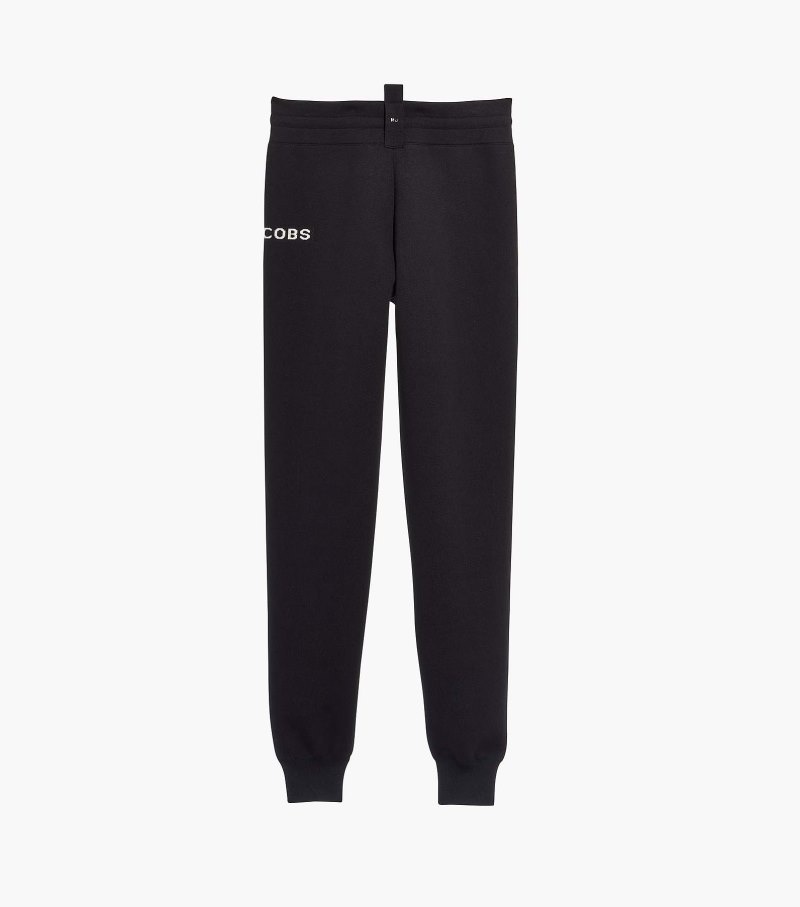 Calça De Moletom Marc Jacobs The Knit Sweatpant Feminino Pretas | OY5-6030