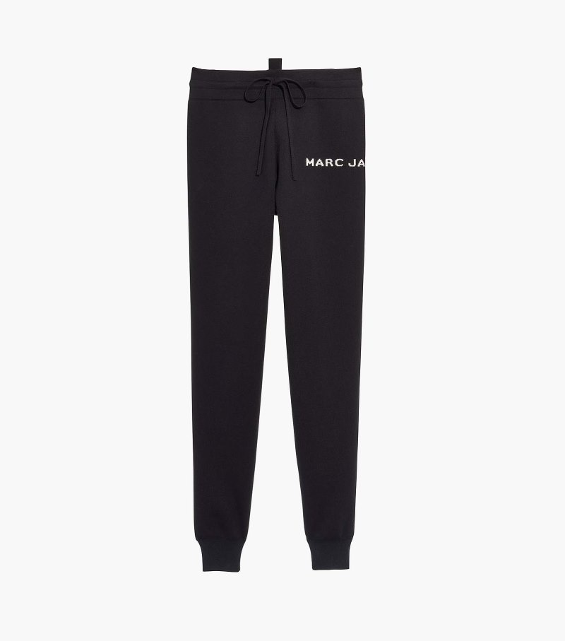 Calça De Moletom Marc Jacobs The Knit Sweatpant Feminino Pretas | OY5-6030