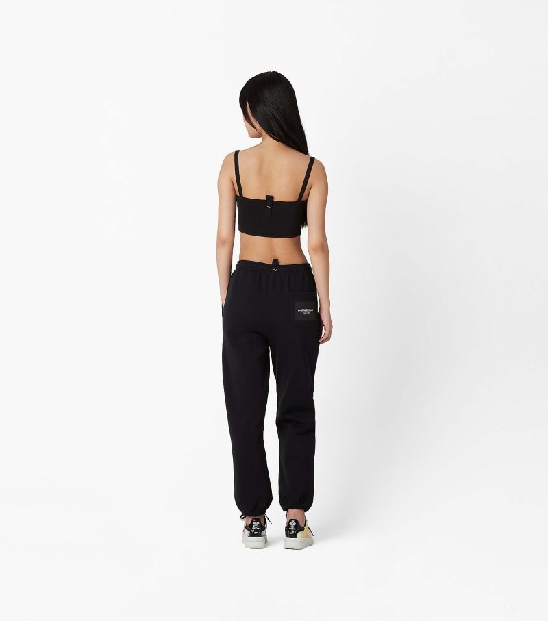 Calça De Moletom Marc Jacobs The Sweatpant Feminino Pretas | AM9-6943