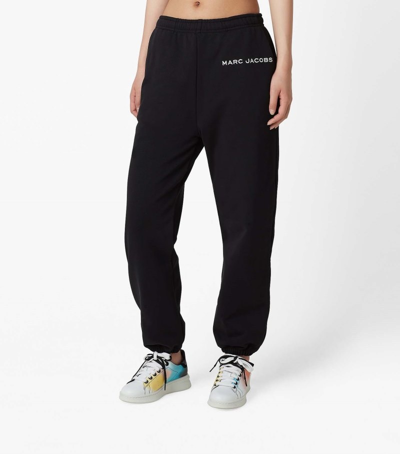 Calça De Moletom Marc Jacobs The Sweatpant Feminino Pretas | AM9-6943