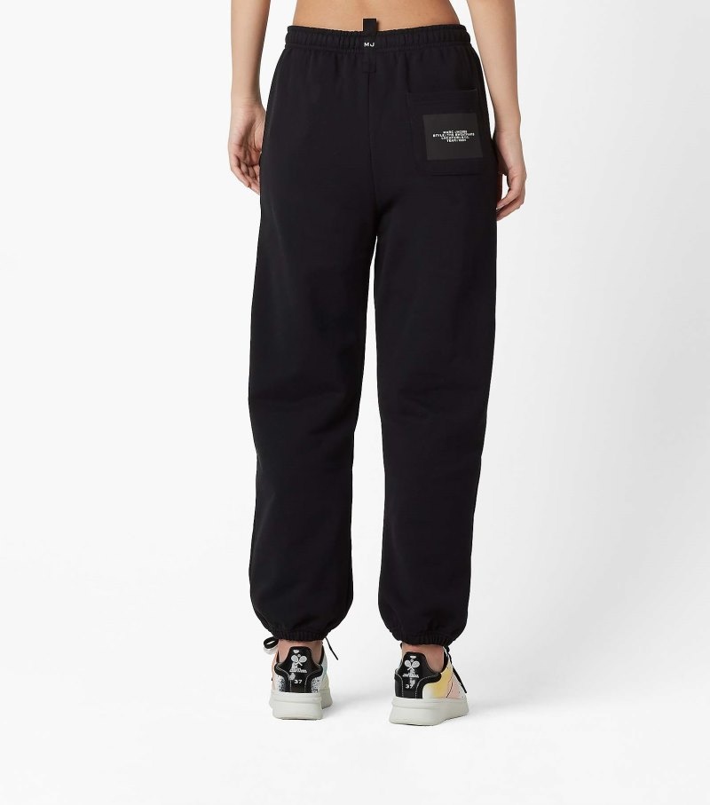 Calça De Moletom Marc Jacobs The Sweatpant Feminino Pretas | AM9-6943