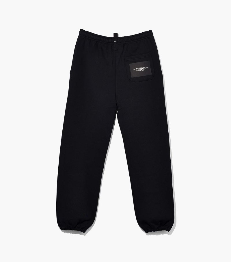 Calça De Moletom Marc Jacobs The Sweatpant Feminino Pretas | AM9-6943