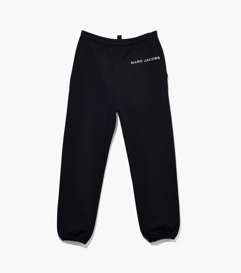 Calça De Moletom Marc Jacobs The Sweatpant Feminino Pretas | AM9-6943