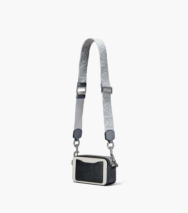 Camera Bolsas Marc Jacobs The Snapshot Feminino Branco Multicoloridas | LS6-4401