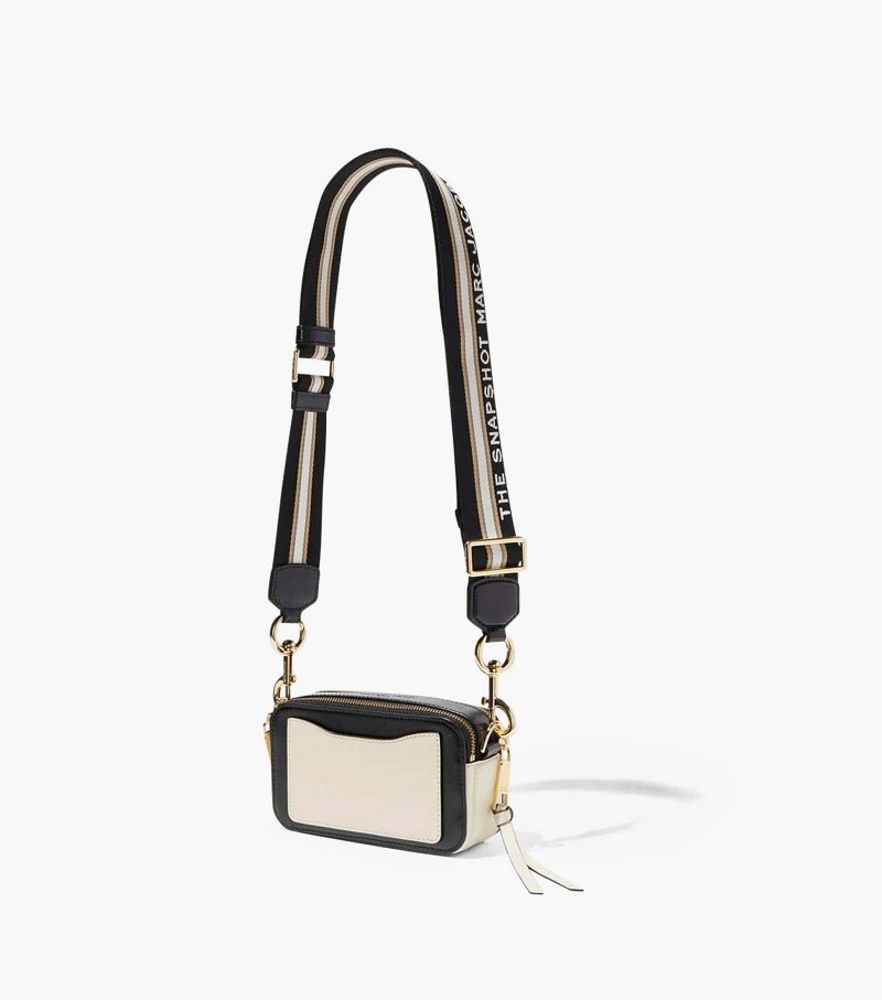 Camera Bolsas Marc Jacobs The Snapshot Feminino Branco Multicoloridas | ED0-3645