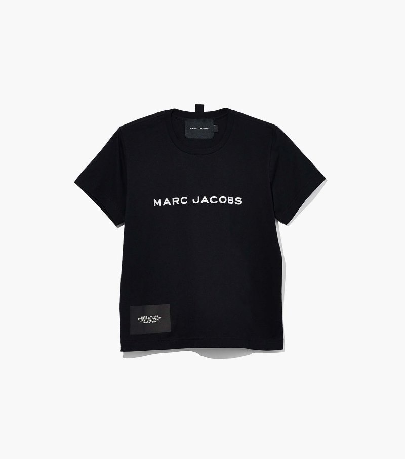 Camiseta Marc Jacobs The T-Shirt Feminino Pretas | JL9-4230