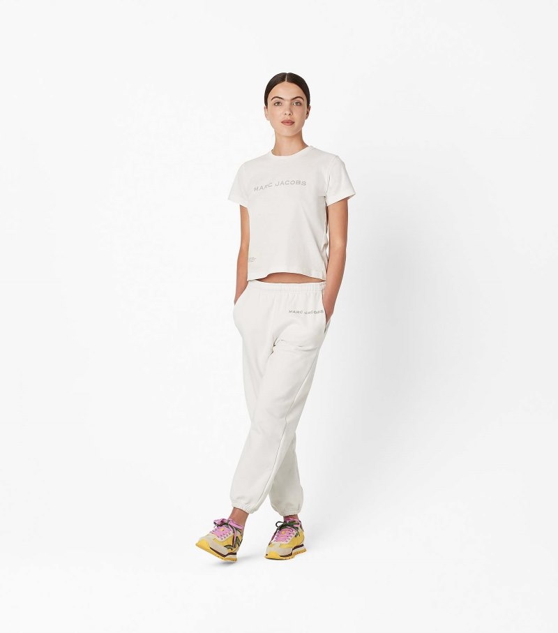 Camiseta Marc Jacobs The T-Shirt Feminino Branco | VK2-7061