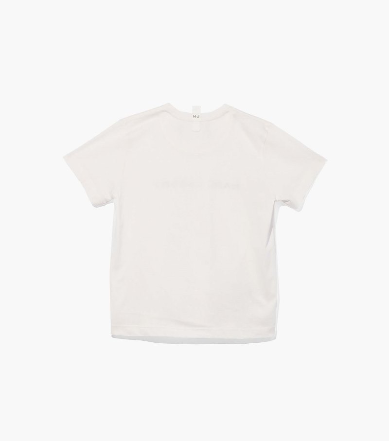 Camiseta Marc Jacobs The T-Shirt Feminino Branco | VK2-7061