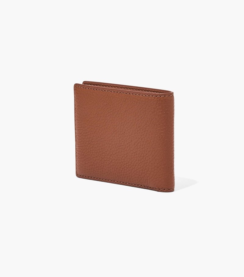 Carteiras Marc Jacobs The Couro Billfold Wallet Feminino Chocolate | LA9-8743