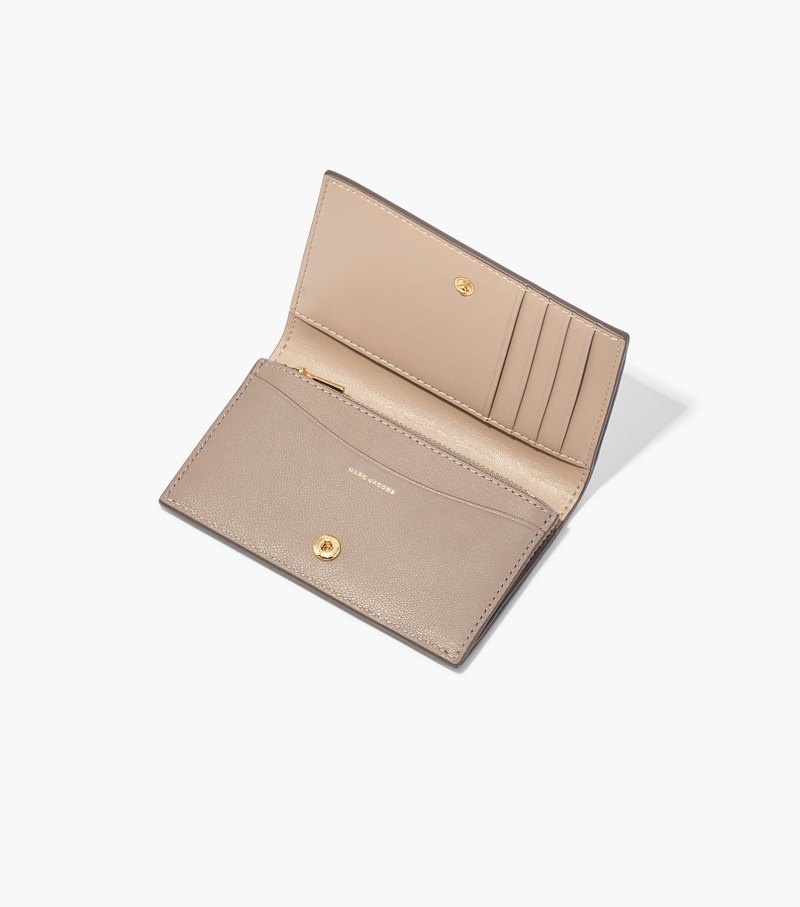 Carteiras Marc Jacobs The Slim 84 Bifold Wallet Feminino Cinzentas | VN8-7953