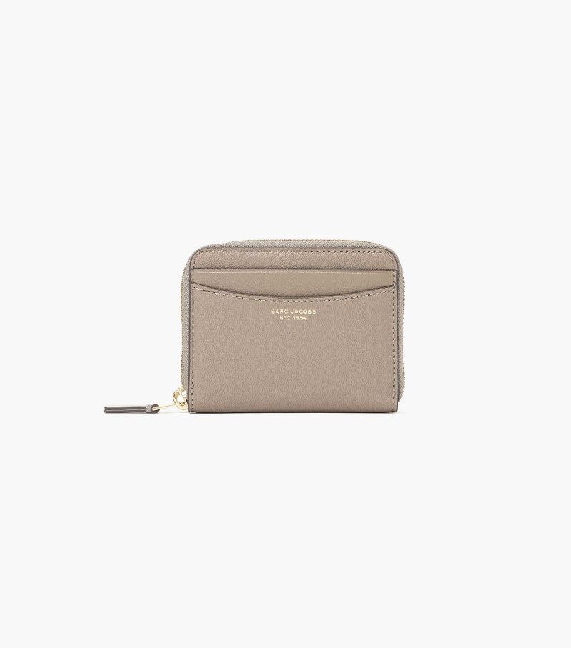 Carteiras Marc Jacobs The Slim 84 Zip Around Wallet Feminino Cinzentas | CU3-9323