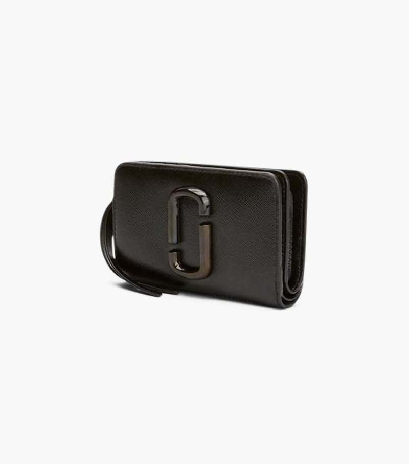 Carteiras Marc Jacobs The Snapshot Dtm Compact Wallet Feminino Pretas | PP6-8192