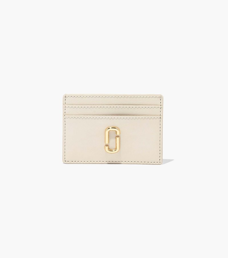 Estojo De Cartão Marc Jacobs The J Marc Card Case Feminino Branco | YT7-4395