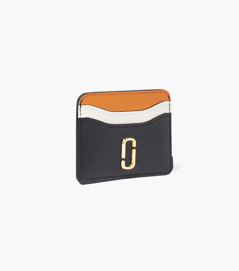 Estojo De Cartão Marc Jacobs The Snapshot Card Case Feminino Pretas Laranja Multicoloridas | AC0-7419