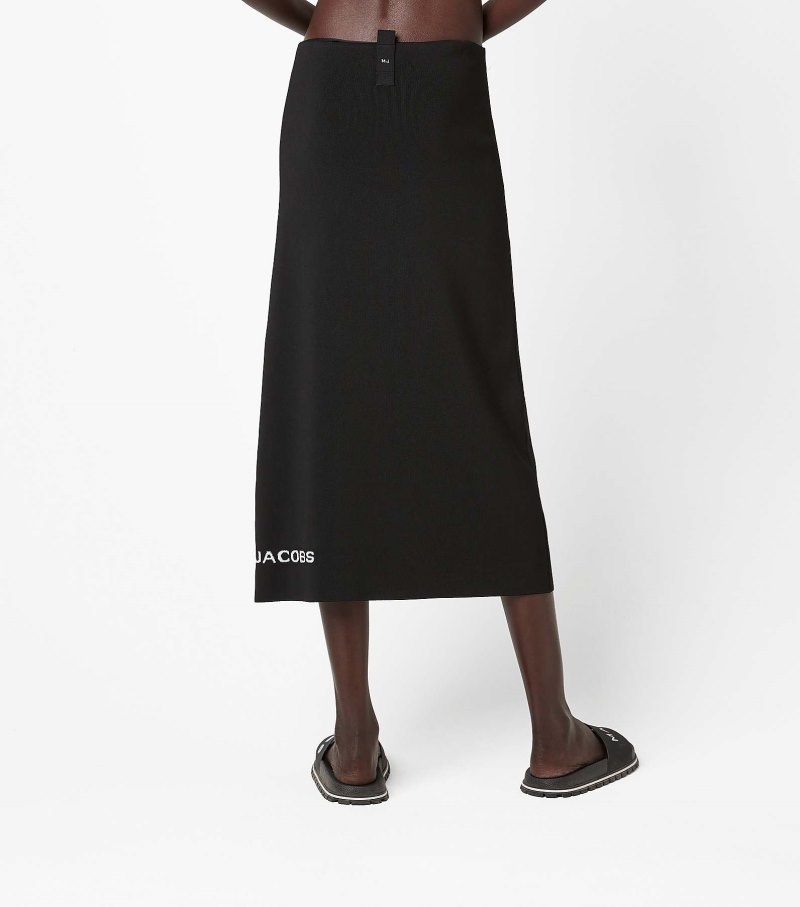 Saias Marc Jacobs The Tube Skirt Feminino Pretas | SY6-9785