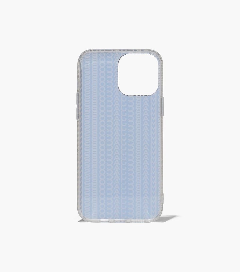 Tech Marc Jacobs The Monogram iPhone Case 14 Feminino Pretas Branco | JZ9-8412