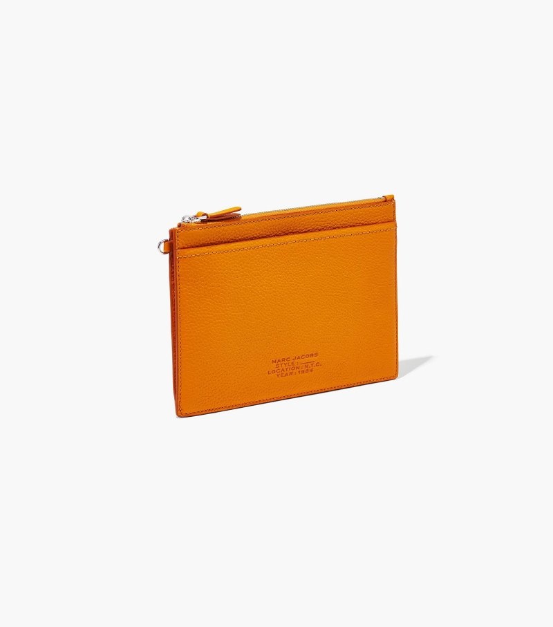 Wristlet Marc Jacobs The Couro Small Wristlet Feminino Laranja | FA7-3347