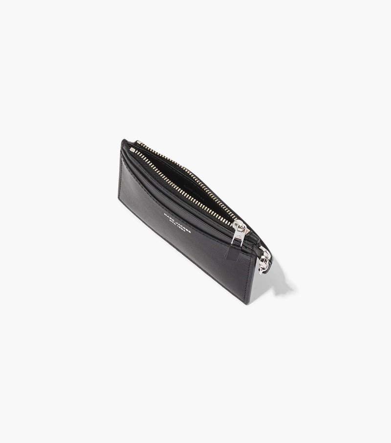 Wristlet Marc Jacobs The Slim 84 Top Zip Wristlet Feminino Pretas | LE5-1058