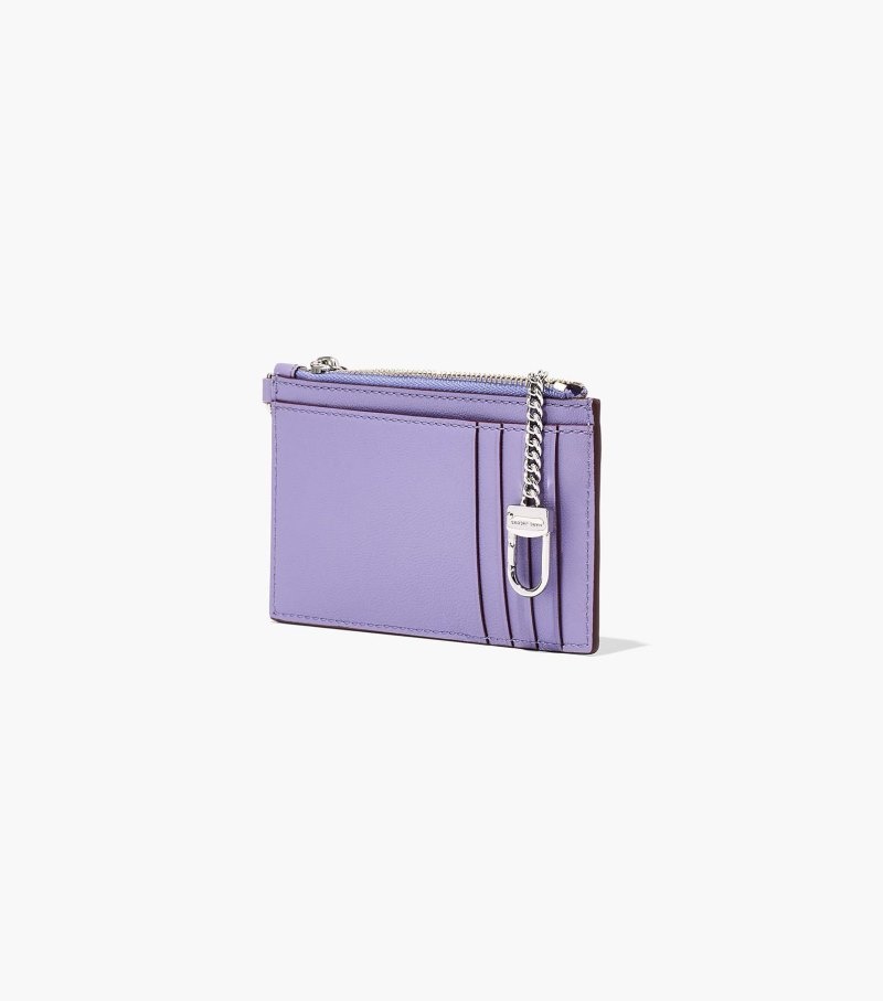 Wristlet Marc Jacobs The Slim 84 Top Zip Wristlet Feminino Roxo | BO4-4217