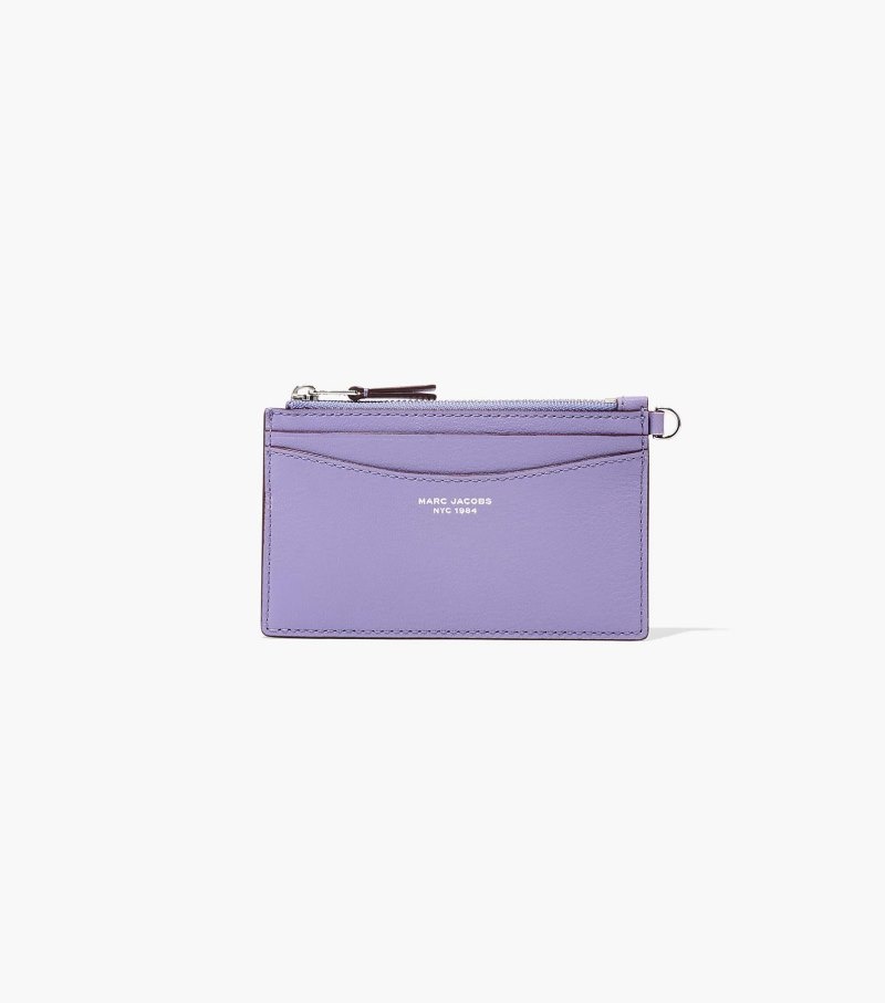 Wristlet Marc Jacobs The Slim 84 Top Zip Wristlet Feminino Roxo | BO4-4217