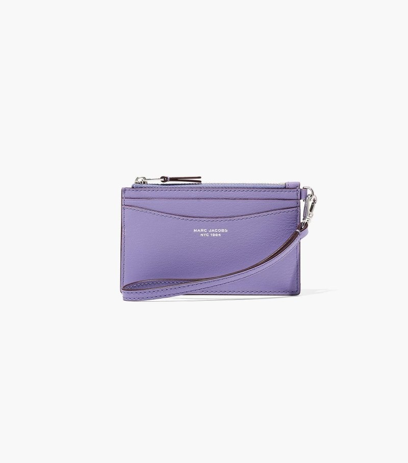 Wristlet Marc Jacobs The Slim 84 Top Zip Wristlet Feminino Roxo | BO4-4217