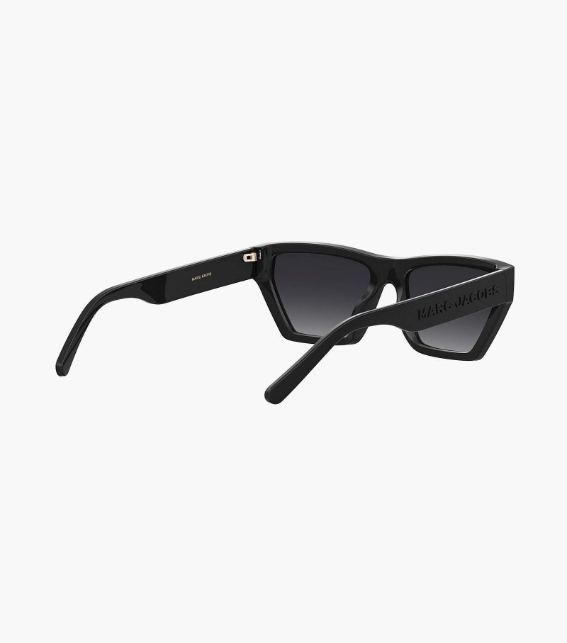 Óculos De Sol Marc Jacobs Cat Eye Sunglasses Feminino Pretas | FW5-9337