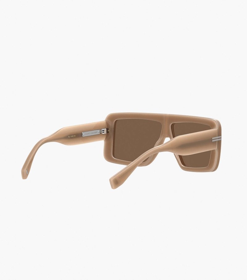 Óculos De Sol Marc Jacobs Icon Rectangular Sunglasses Feminino Skin Color | SX5-7184